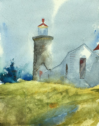 study, Lighthouse Hill